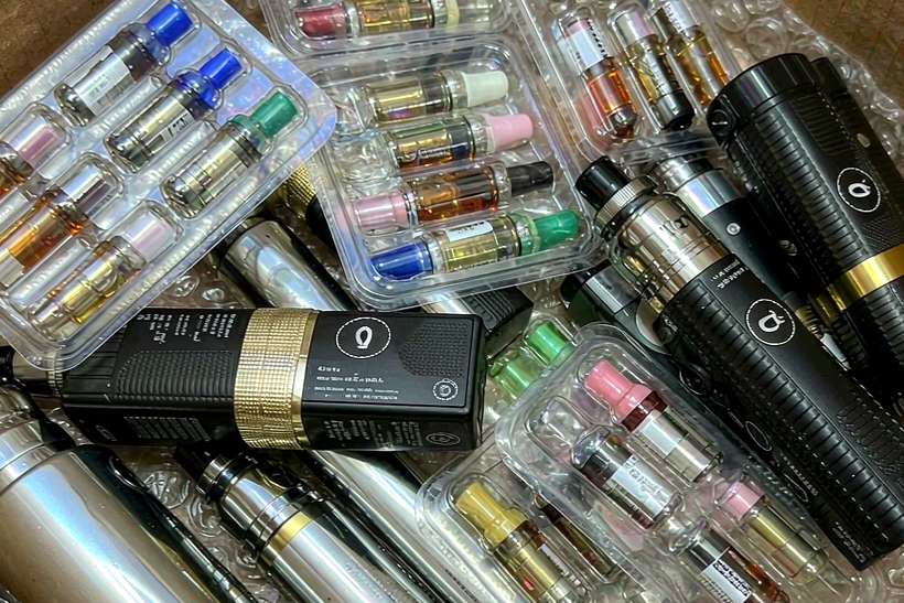 Case Study: Nicotine disposables — container load
