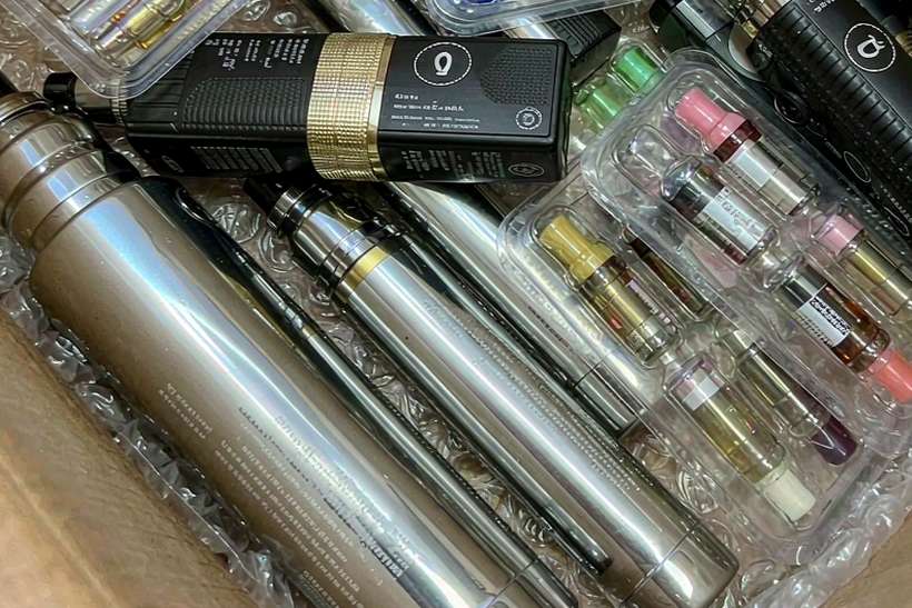Case Study: Nicotine e-liquid — container load