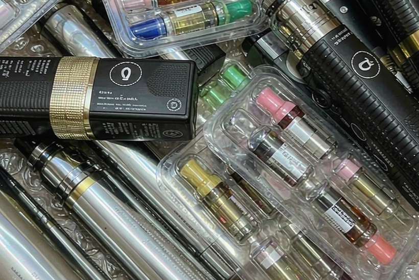 Restocking Nicotine e-liquid — container load