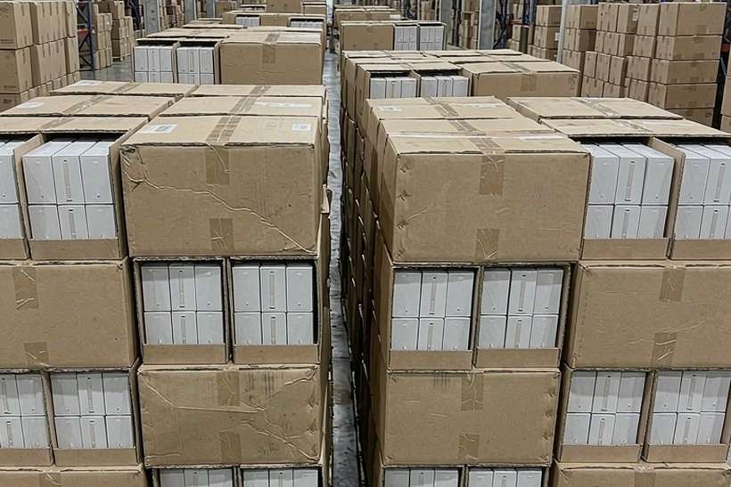 Warehouse Options for Nicotine pods — container load