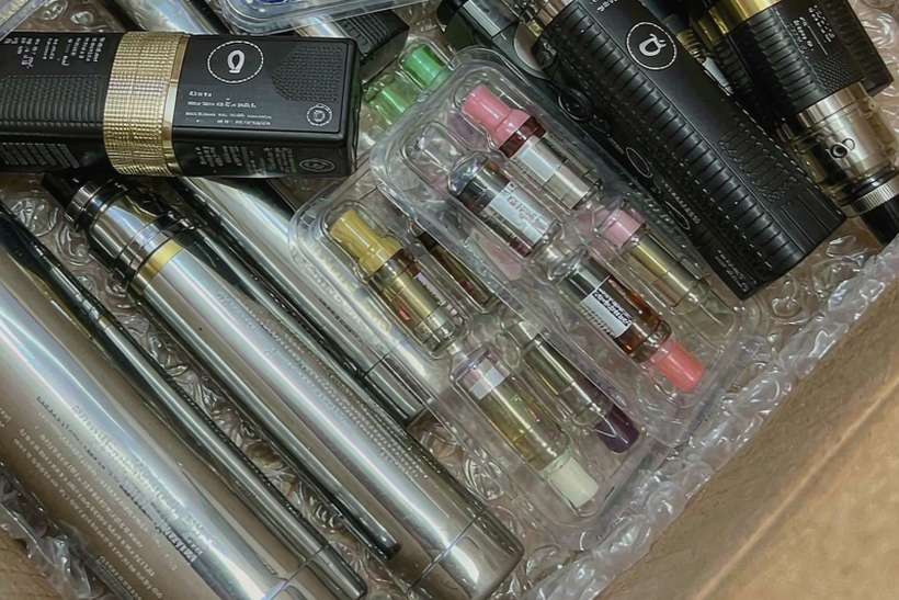 Warranty Notes for Nicotine products in Glasgow — container load